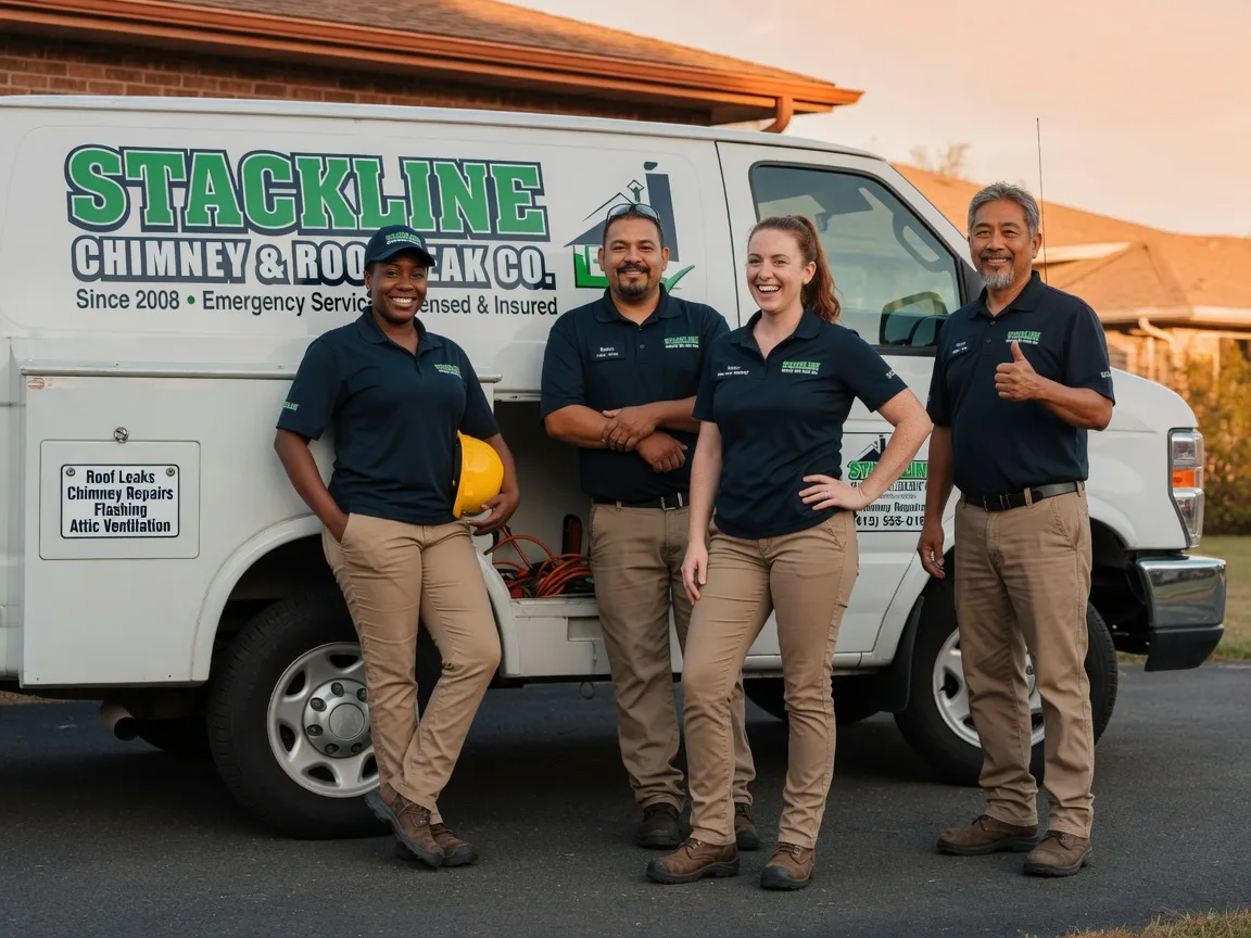Chimney flashing repair company in Cleveland, MO